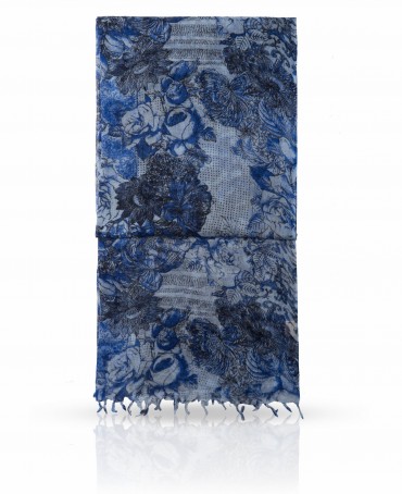 Палантин Женский W-VINTAGE.FLOW/BLU